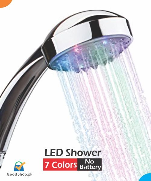 Led Light Shower Head Water Powered - 0.3 Mpa